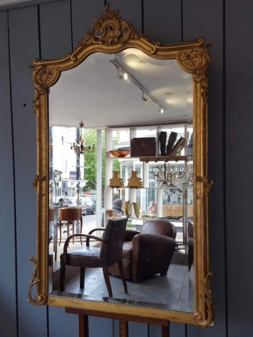 Fine French Gilded Mirror C1880