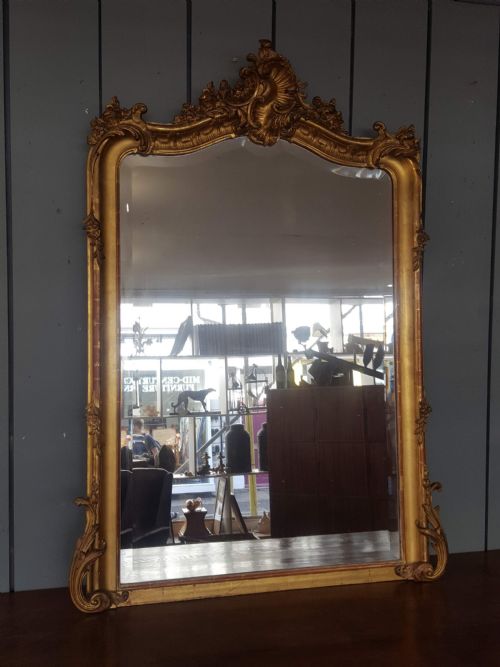 Beautiful French Gilded Mirror C1870