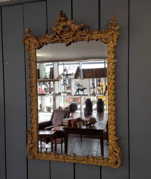Exquisite French Gilded Mirror C1850