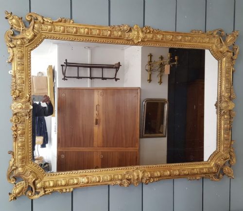 Stunning Antique French Mirror C1850