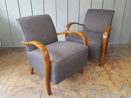 Pair of Arm Chairs C1930