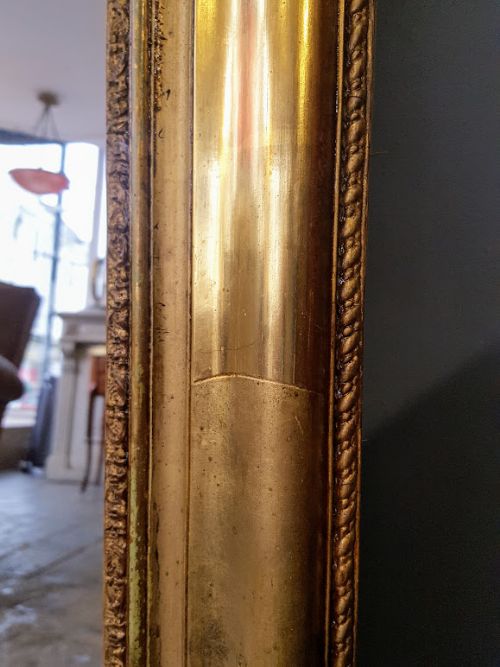 fig 1. Striking Antique French Mirror C1860