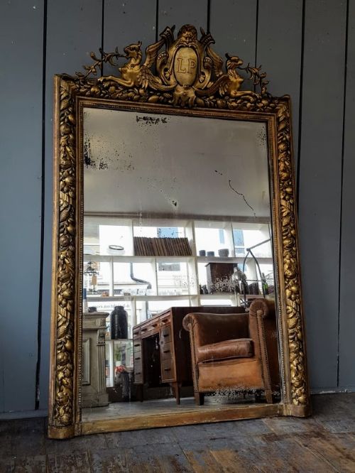 Antique French Mirror C1850