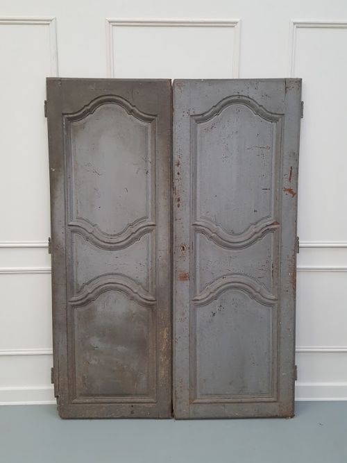 Antique Original Painted French Doors C1790