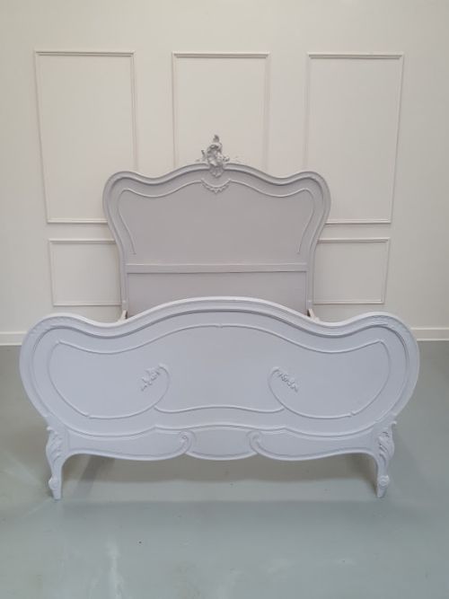 Antique Rococo French Bed C1870