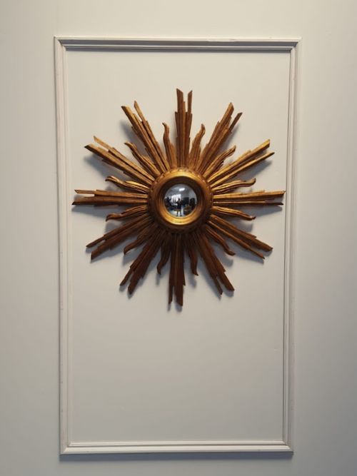 
Antique French Sunburst Mirror C1920