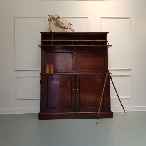Mahogany Estate Cupboard C1900