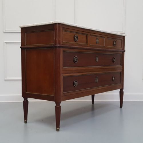 Antique French Marble Commode C1920