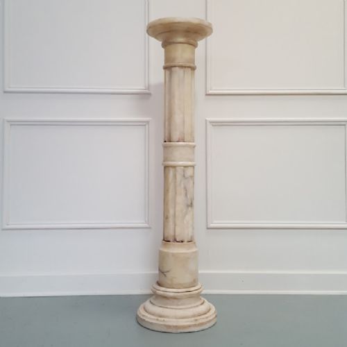 Alabaster Bust Stand C1930