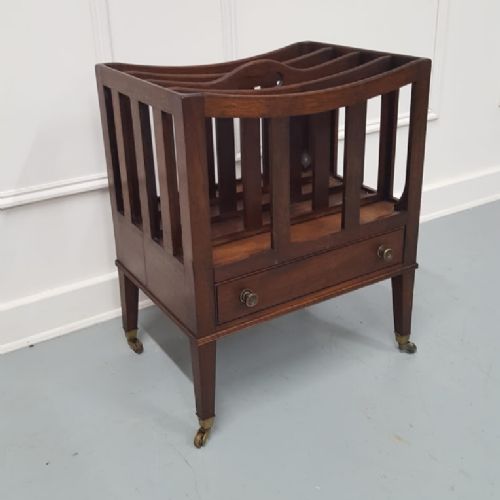 English Mahogany Canterbury C1910