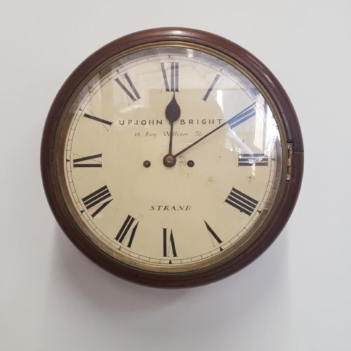 Antique Double Fusee Wall Clock C1860