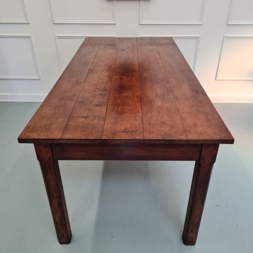 Beautiful Country Farmhouse Cherry Wood Table C1850