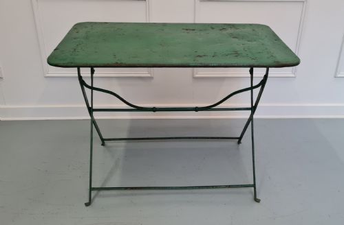 Beautiful Antique Folding Garden Table C1900