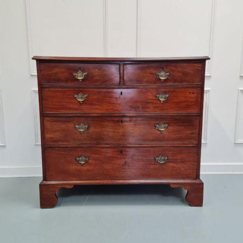 Antique Georgian Mahogany Chest C1790