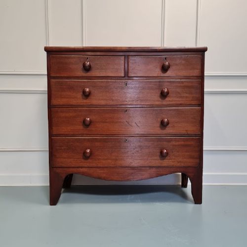 Antique Mahogany Chest C1880