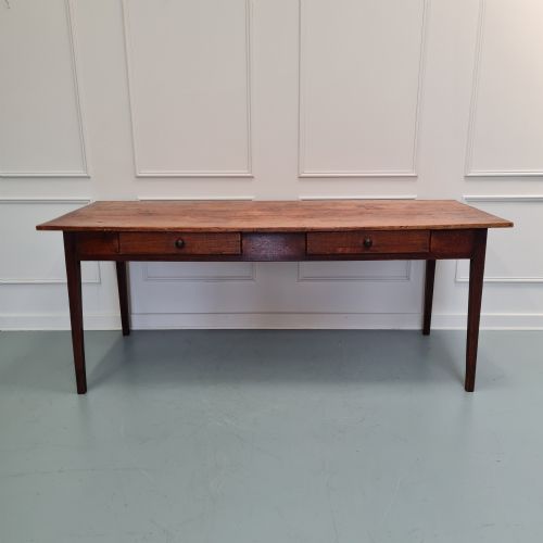 Large Antique French Farmhouse Refectory Table