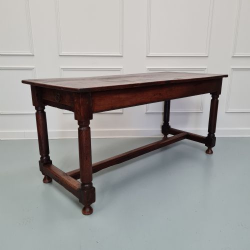 Early Antique Oak Refectory Table C1750