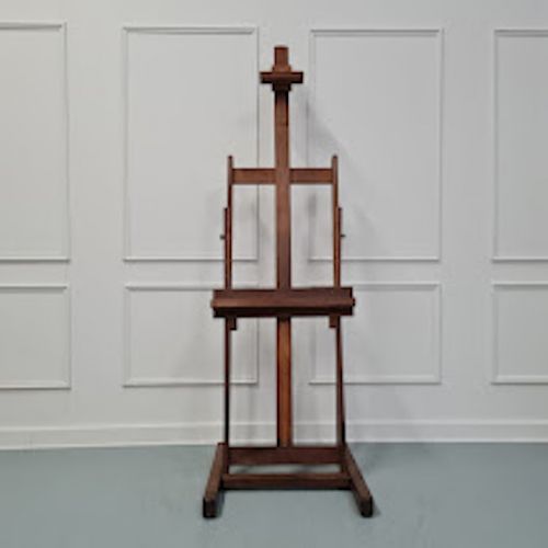 Large French Oak Easel C1920