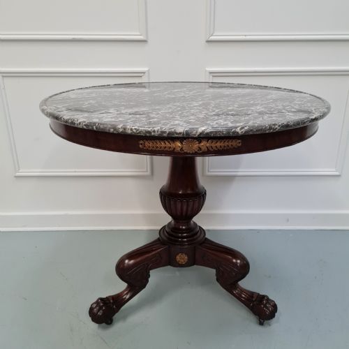 Exceptional Quality Antique French Gueridon Table C1830