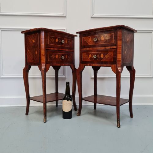 fig 1. High Quality Antique Italian Side Tables C1920