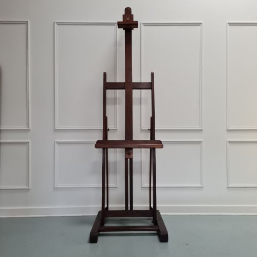 Antique Oak Artist Easel C1930