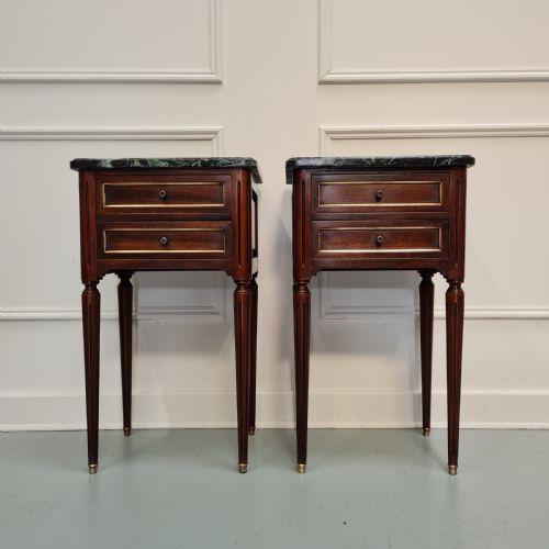 Stylish Antique French Bedside Tables C1930