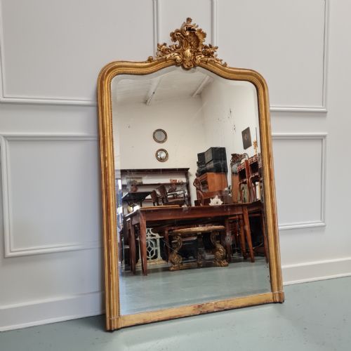 Antique French Gilded Mirror C1900