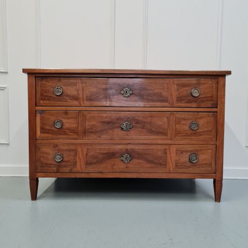Antique French Walnut Commode C1850
