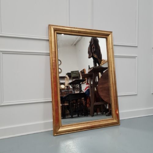 Antique Gilded French Mirror C1860