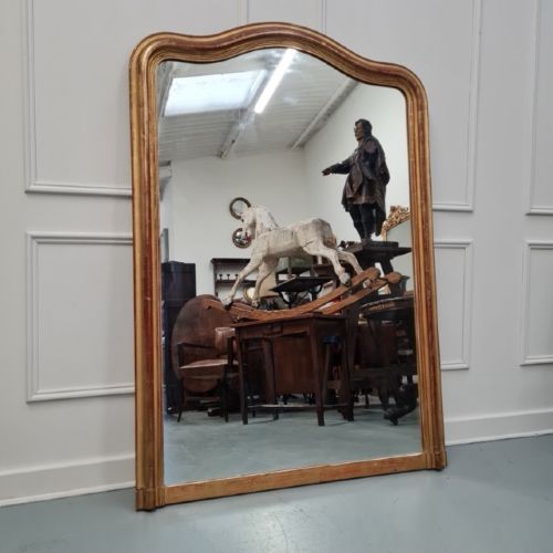 Antique French Gilded Mirror C1880