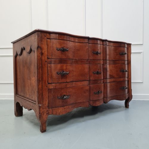 Early Antique Cherrywood French Commode C1750