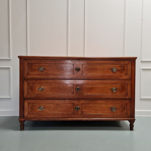 Antique French Cherry Commode C1770