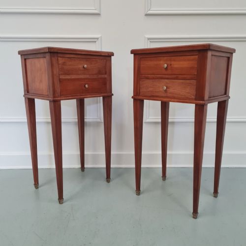 Pair of Antique French Bedside Tables C1930