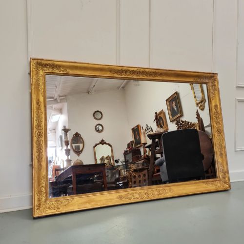 Large Antique French Empire Mirror C1830