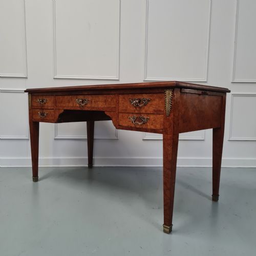 Antique Burr Walnut Desk C1900