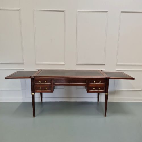 Large Antique French Mahogany Desk C1920