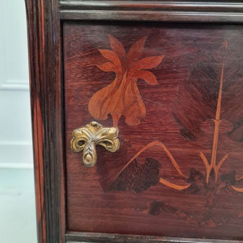ART NOUVEAU COROMANDEL BEDSIDE TABLES C1900 - ADDITIONAL PHOTO 6