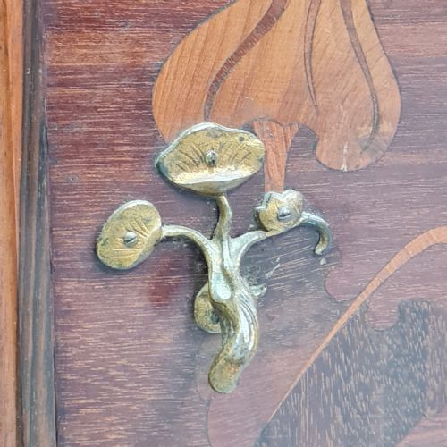 ART NOUVEAU COROMANDEL BEDSIDE TABLES C1900 - ADDITIONAL PHOTO 7