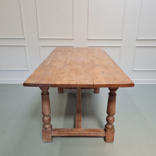 OAK REFECTORY TABLE C1880 - ADDITIONAL PHOTO 1