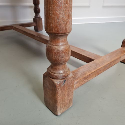OAK REFECTORY TABLE C1880 - ADDITIONAL PHOTO 5