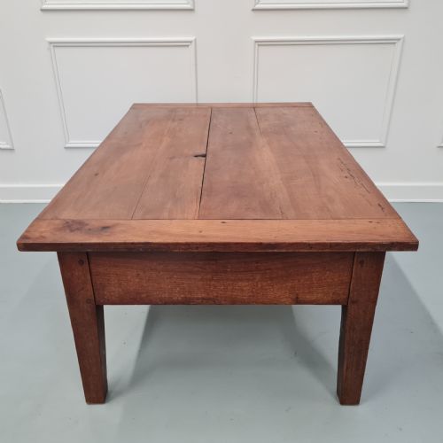 ANTIQUE CHERRY WOOD COFFEE TABLE C1840 - ADDITIONAL PHOTO 2