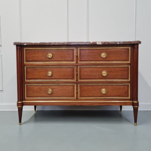 fig 2. Beautiful French Mahogany Commode c1930