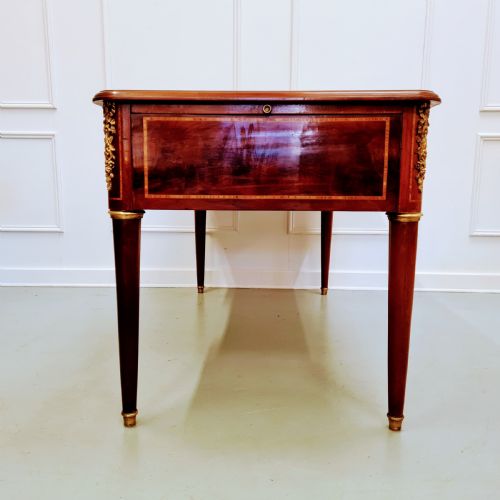 fig 1. Large Antique Decorative French Desk c1910