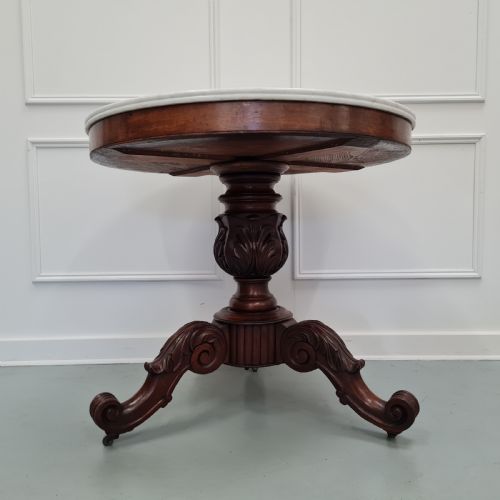 ANTIQUEFRENCH GUERIDON TABLE C1850 - ADDITIONAL PHOTO 4