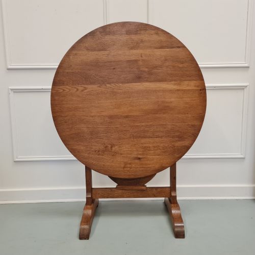 Antique Oak Vendange Table C1900