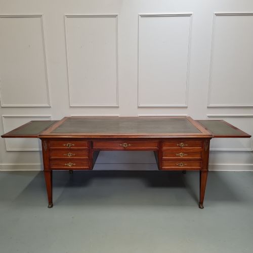 LARGE EMPIRE STYLE ANTIQUE DESK C1920 - ADDITIONAL PHOTO 4