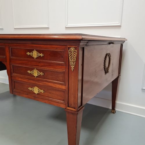 LARGE EMPIRE STYLE ANTIQUE DESK C1920 - ADDITIONAL PHOTO 7
