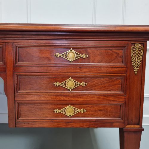 LARGE EMPIRE STYLE ANTIQUE DESK C1920 - ADDITIONAL PHOTO 8