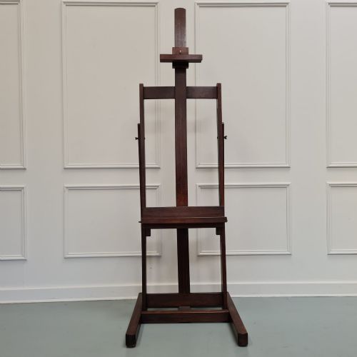 BEAUTIFUL FRENCH OAK EASEL C1930 - ADDITIONAL PHOTO 7