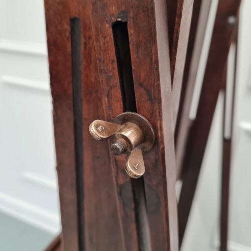 BEAUTIFUL FRENCH OAK EASEL C1930 - ADDITIONAL PHOTO 8